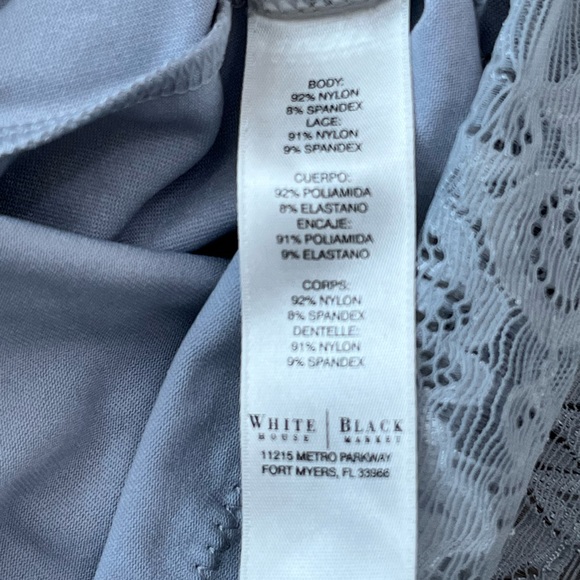 White House Black Market looking  lingerie top    size Medium - Picture 7 of 9